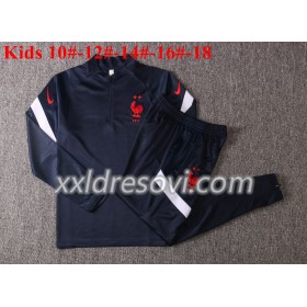 Francuska 2020-2021 Dječji Komplet Sweatshirts M001